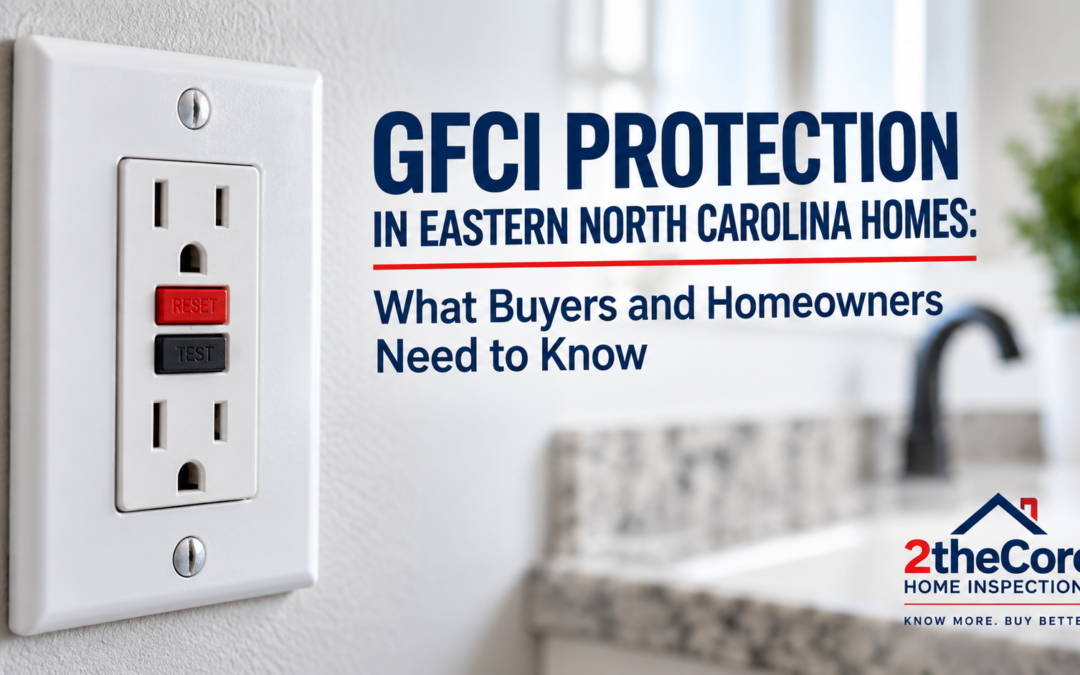 GFCI Protection in Eastern North Carolina Homes: What Buyers and Homeowners Need to Know